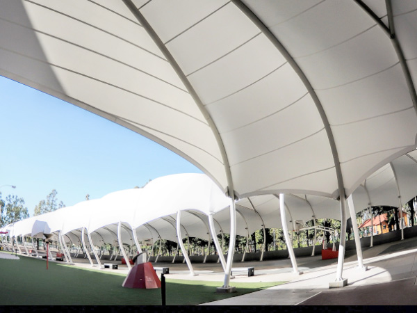 公共场所膜结构,大车站膜结构,岗亭膜结构