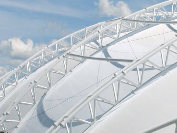 膜结构工程,标志性小品膜结构,钢膜结构公司