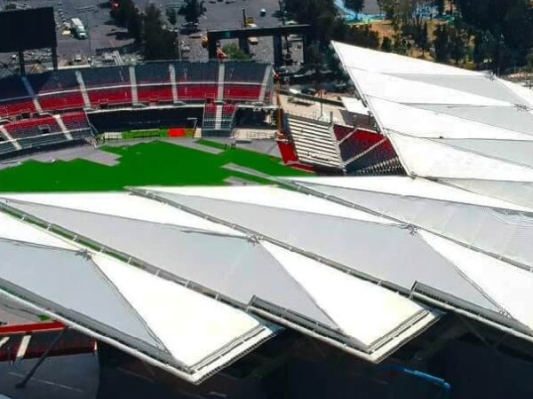 展览中心膜结构,工业设施膜结构,钢结构工程