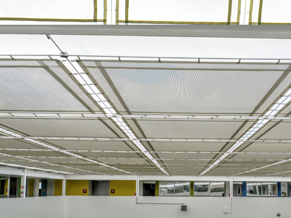 小区花园膜结构,PVDF膜结构,健身中心膜结构