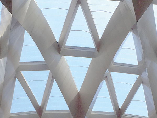 走廊膜结构,气浮池盖膜结构工程,膜材加工