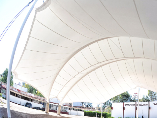 公共场所膜结构,大车站膜结构,岗亭膜结构