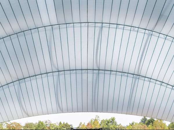 钢结构工程,反吊式膜结构,篮球场膜结构