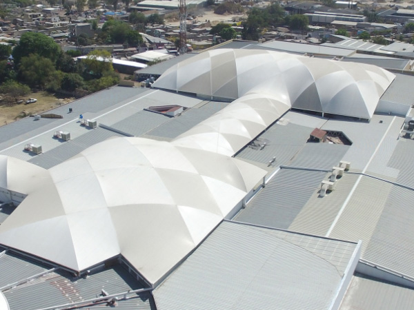 双层膜沼气罐,标志性小品膜结构,广场膜结构